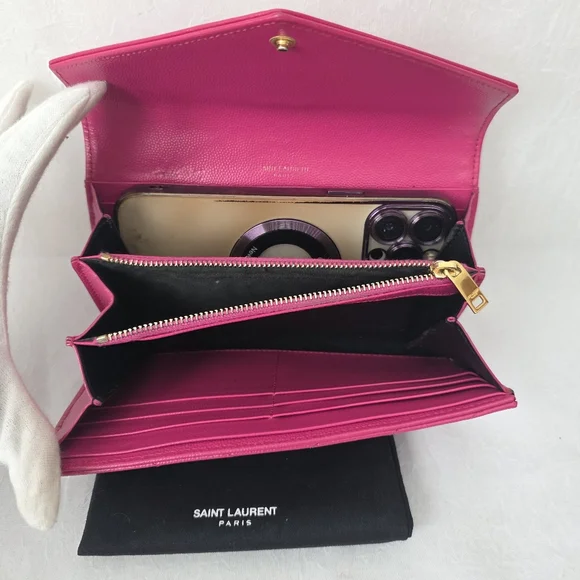 Auth YSL Yves Saint Laurent Wallet to Crossbody Bag - Picture 7 of 10